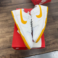 Nike Dunk Low White University Gold (USED)