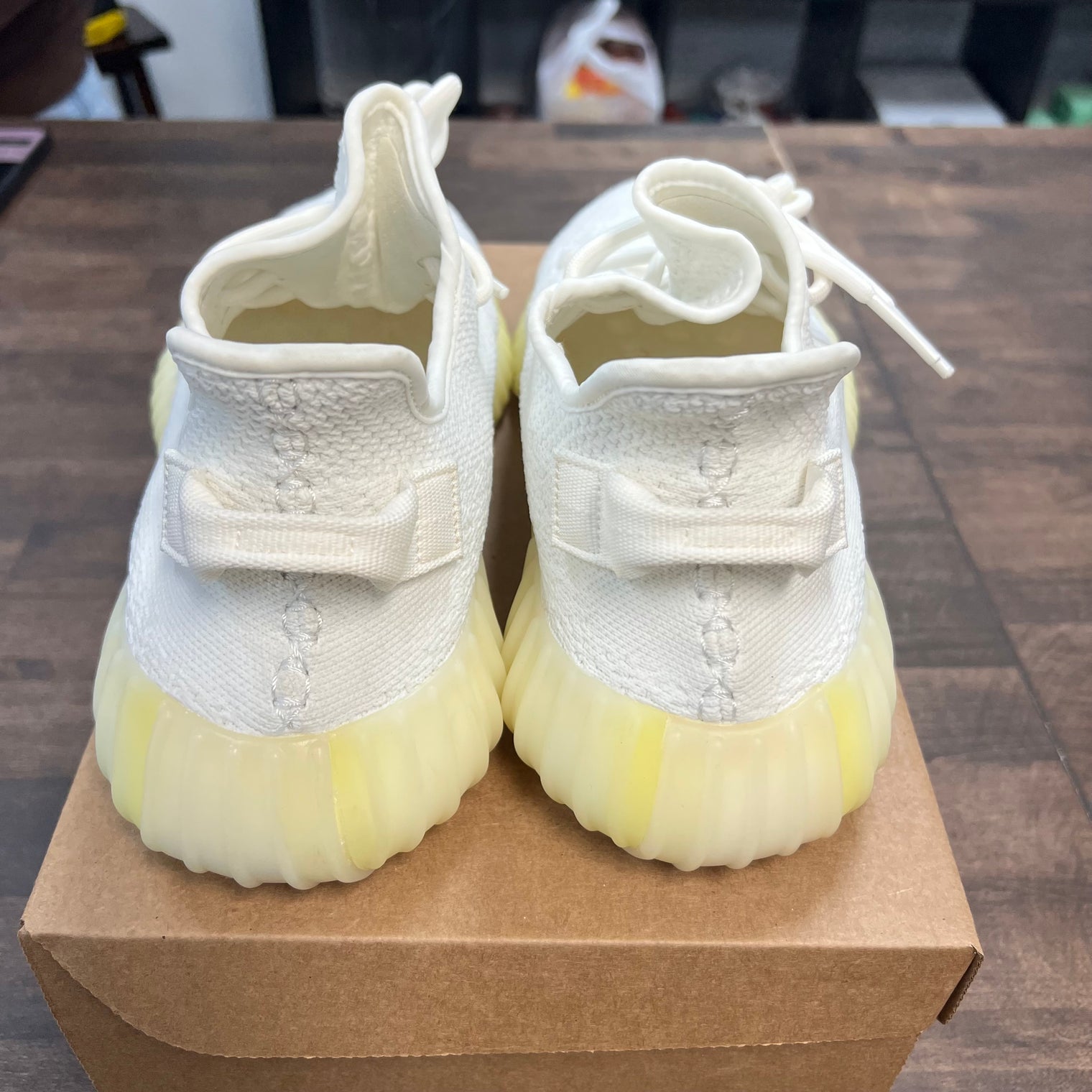 Cream Yeezy 350 (USED, No Box, No Insoles)