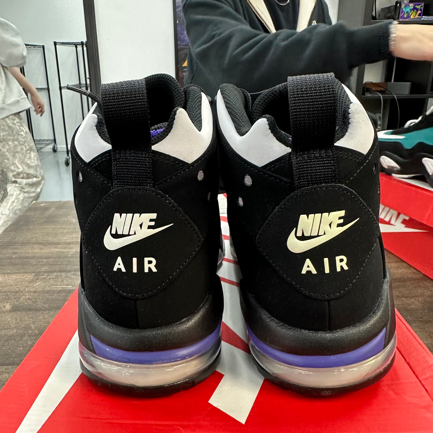 Black White Purple Air Max 2 CB 94 OG (USED)