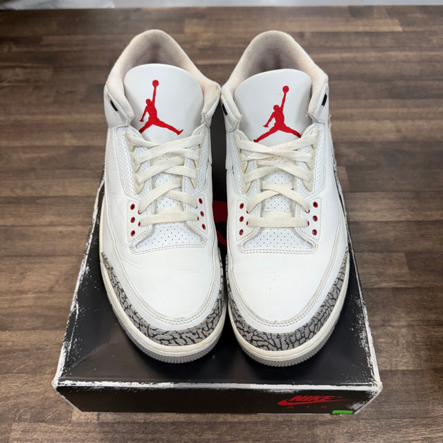 Reimagined White Cement Jordan 3 Retro (USED)