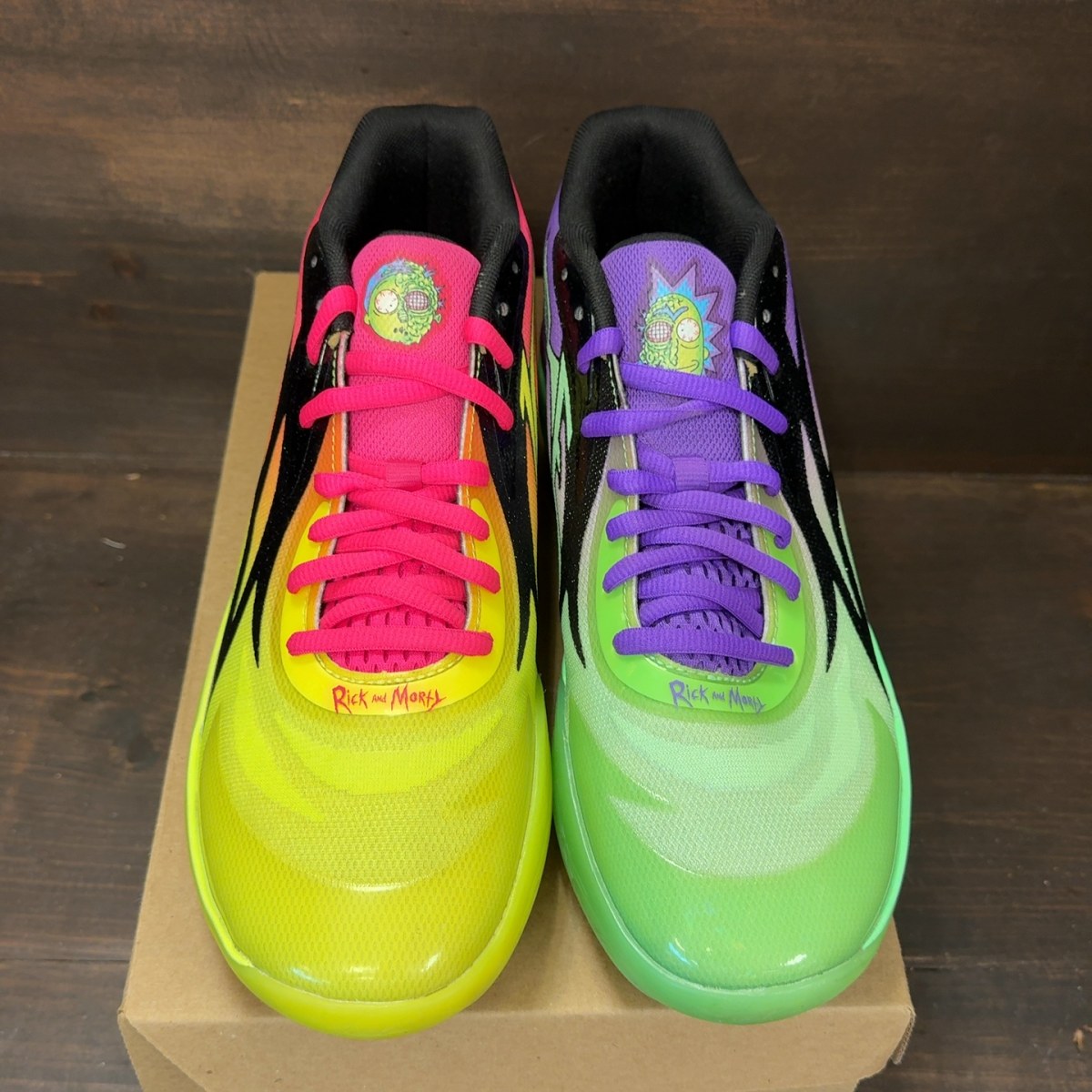 Puma LaMelo Ball MB.02 Rick & Morty Adventures Size 10.5 (Pre-Owned) - Image 3