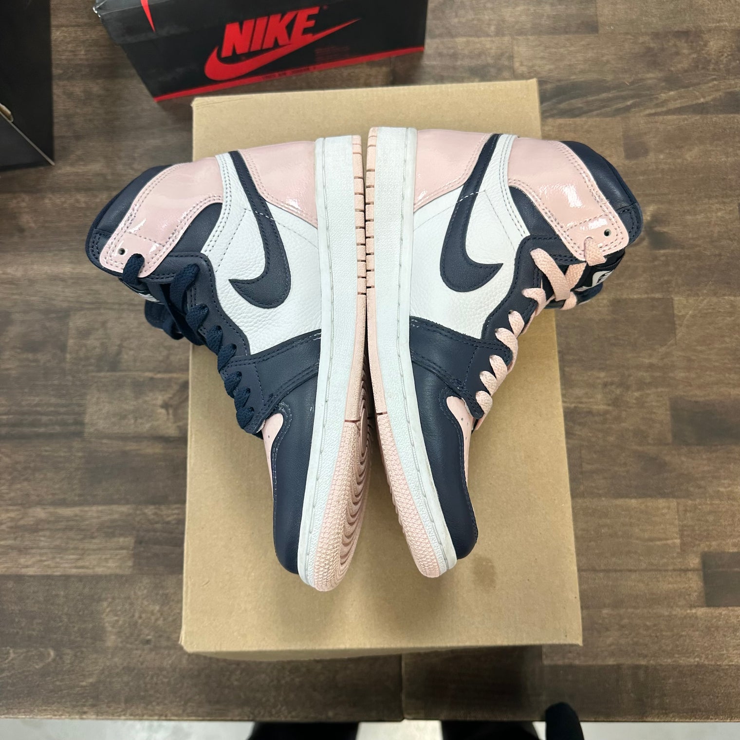 (W) Atmosphere Jordan 1 High (USED,No Box)