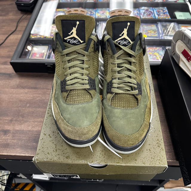 Craft Olive Jordan 4 (USED)