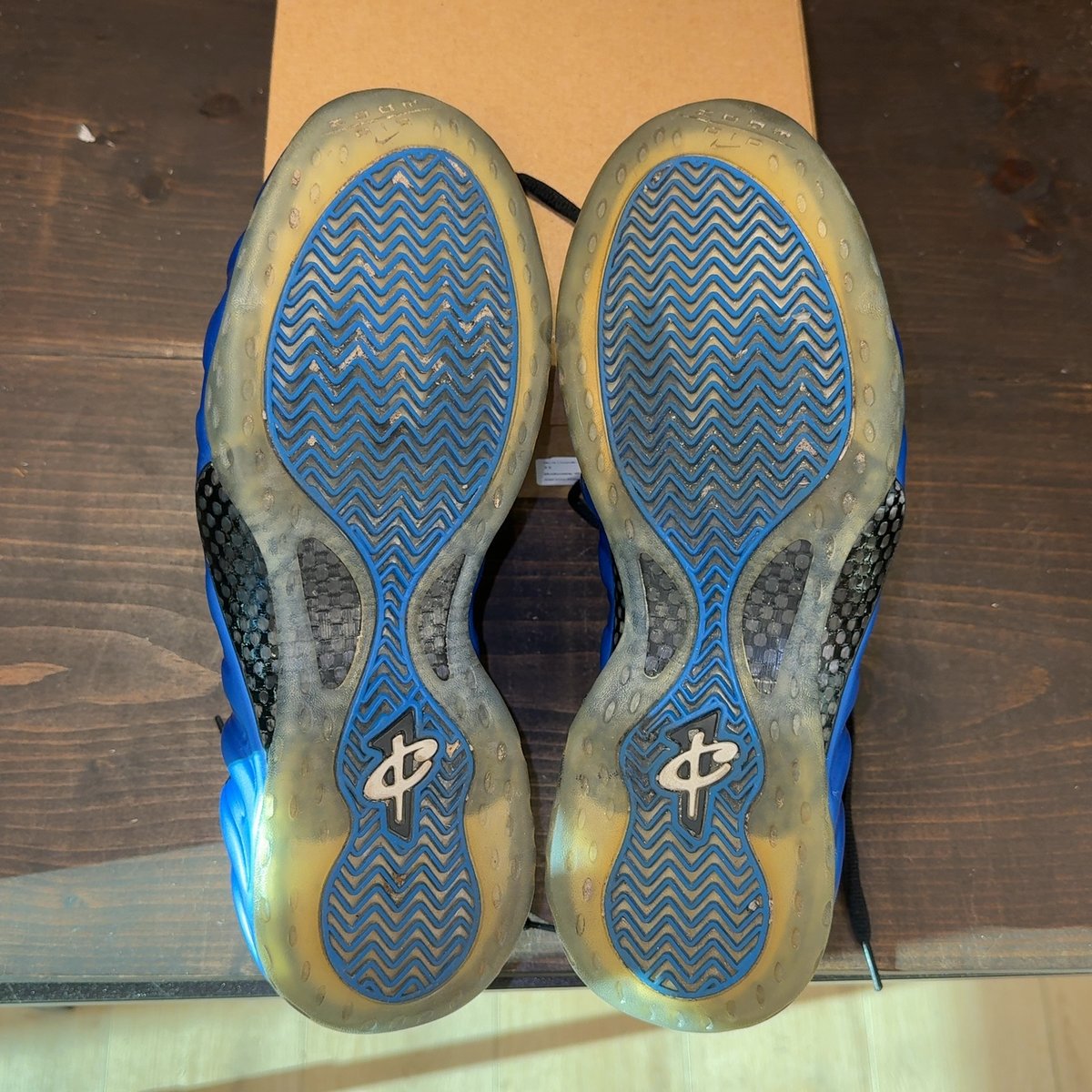 Nike Air Foamposite One Royal Blue XX 20th Anniversary (2017) Size 13 (Pre-Owned) - aux