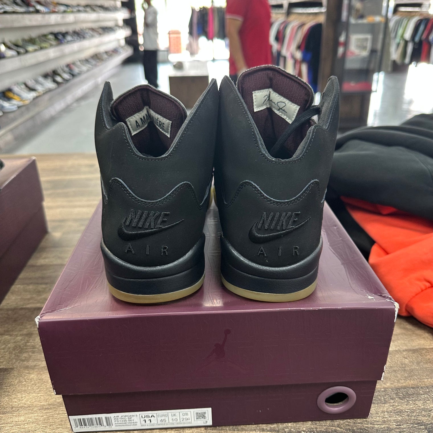 A Ma Maniere Dusk Jordan 5 Retro (Lightly worn)