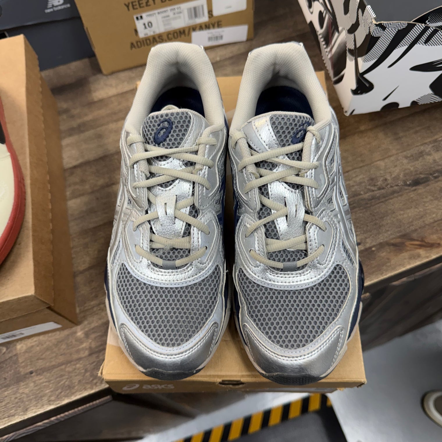 Billy Pure Silver Midnight ASICS Gel-NYC (USED)