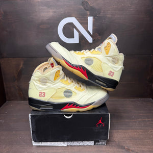 Jordan 5 Retro Off-White Sail - Image 1