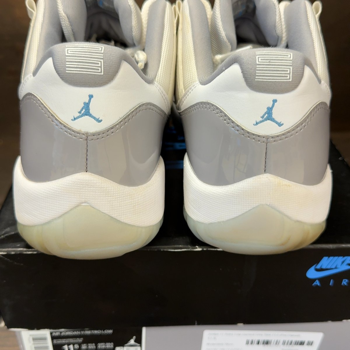 Jordan 11 Retro Low Cement Grey Size 11.5 (Pre-Owned) - aux