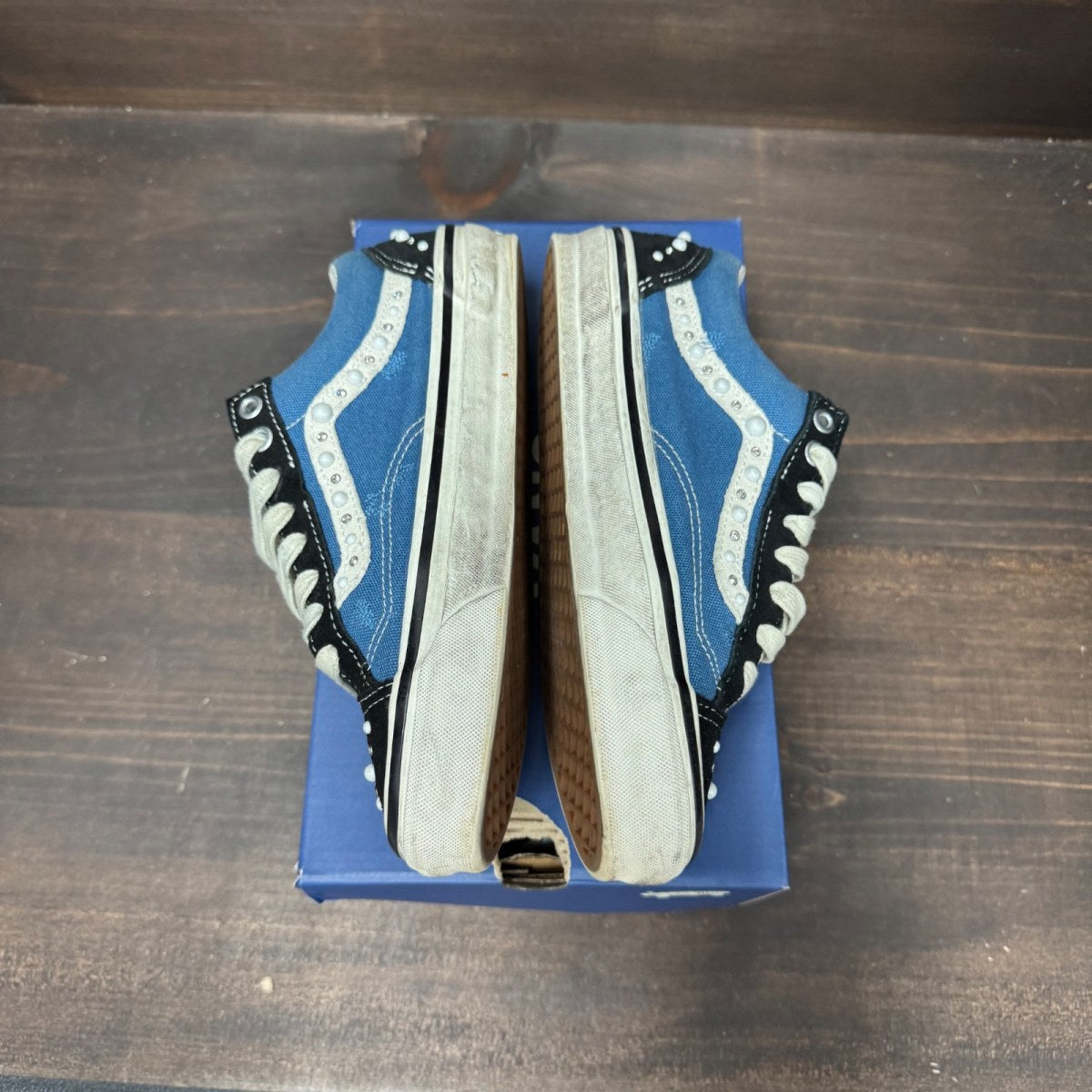 Vans LX Old Skool 36 Pearlized Pack Black Navy - Image 4