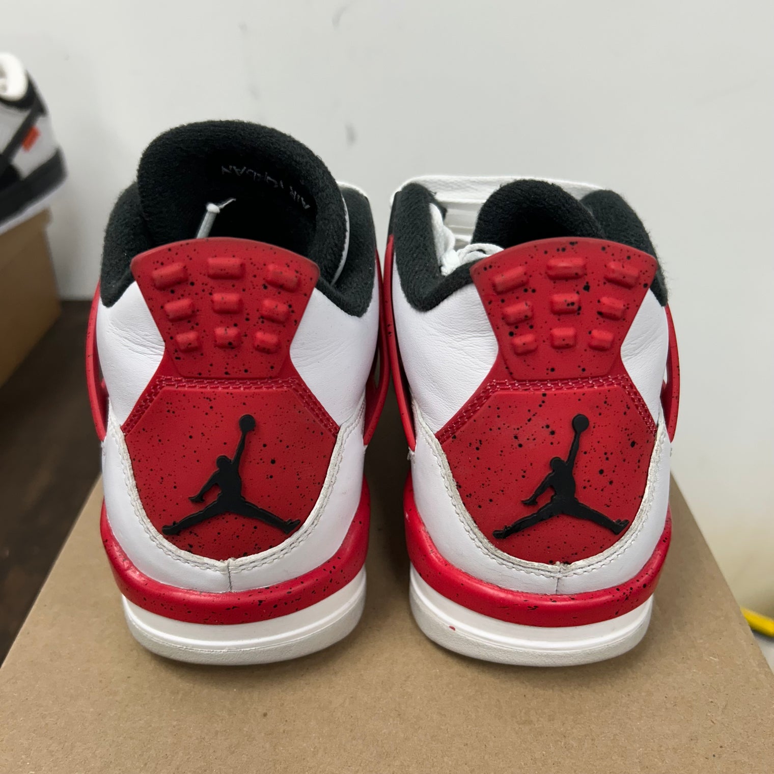 Red Cement Jordan 4 (GS) (USED, No Box)