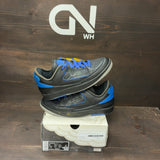 Jordan 2 Retro Low SP Off-White Black Blue Size 6 (Pre-Owned) - front