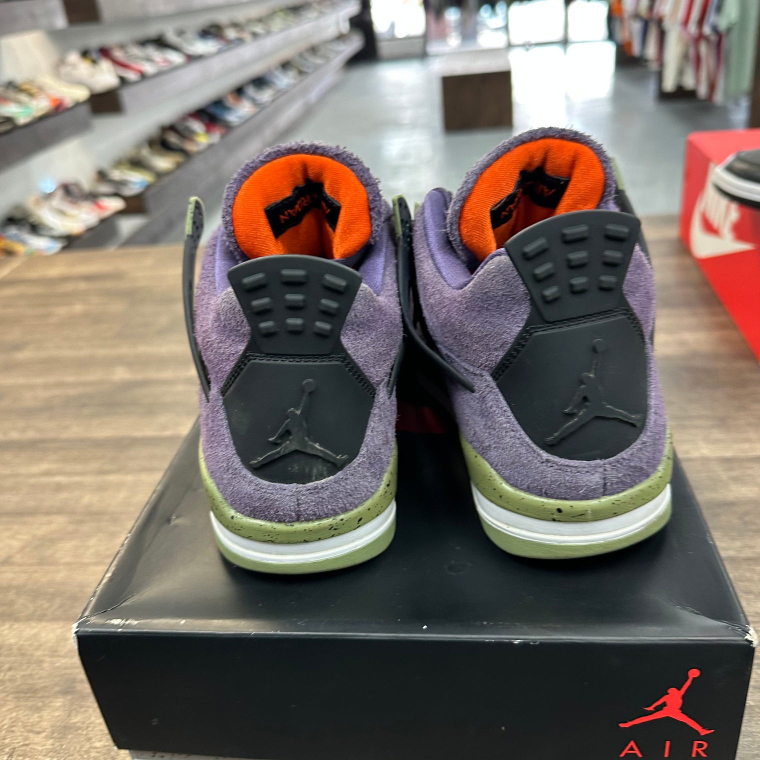 Canyon Purple Jordan 4 (W) (Used)