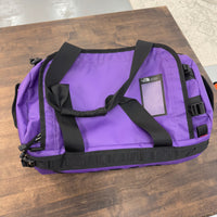 The Supreme Northface Arc Logo Purple Duffle Bag (USED)
