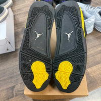 Yellow Thunder Jordan 4 Retro (USED, No Box)