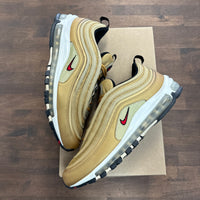 Nike Air Max 97 OG QS Metallic Gold (USED, no box)