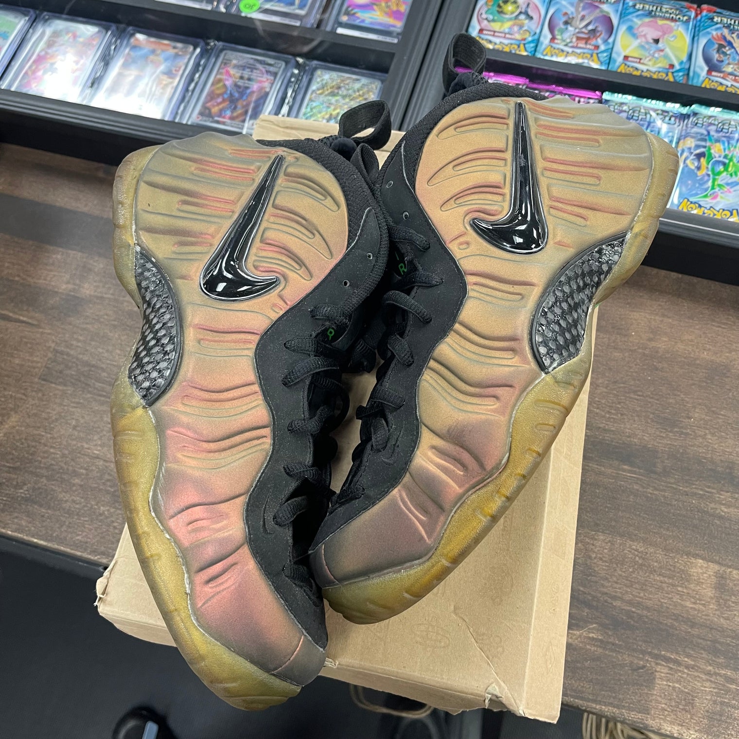 Gym Green Nike Foamposite (USED)
