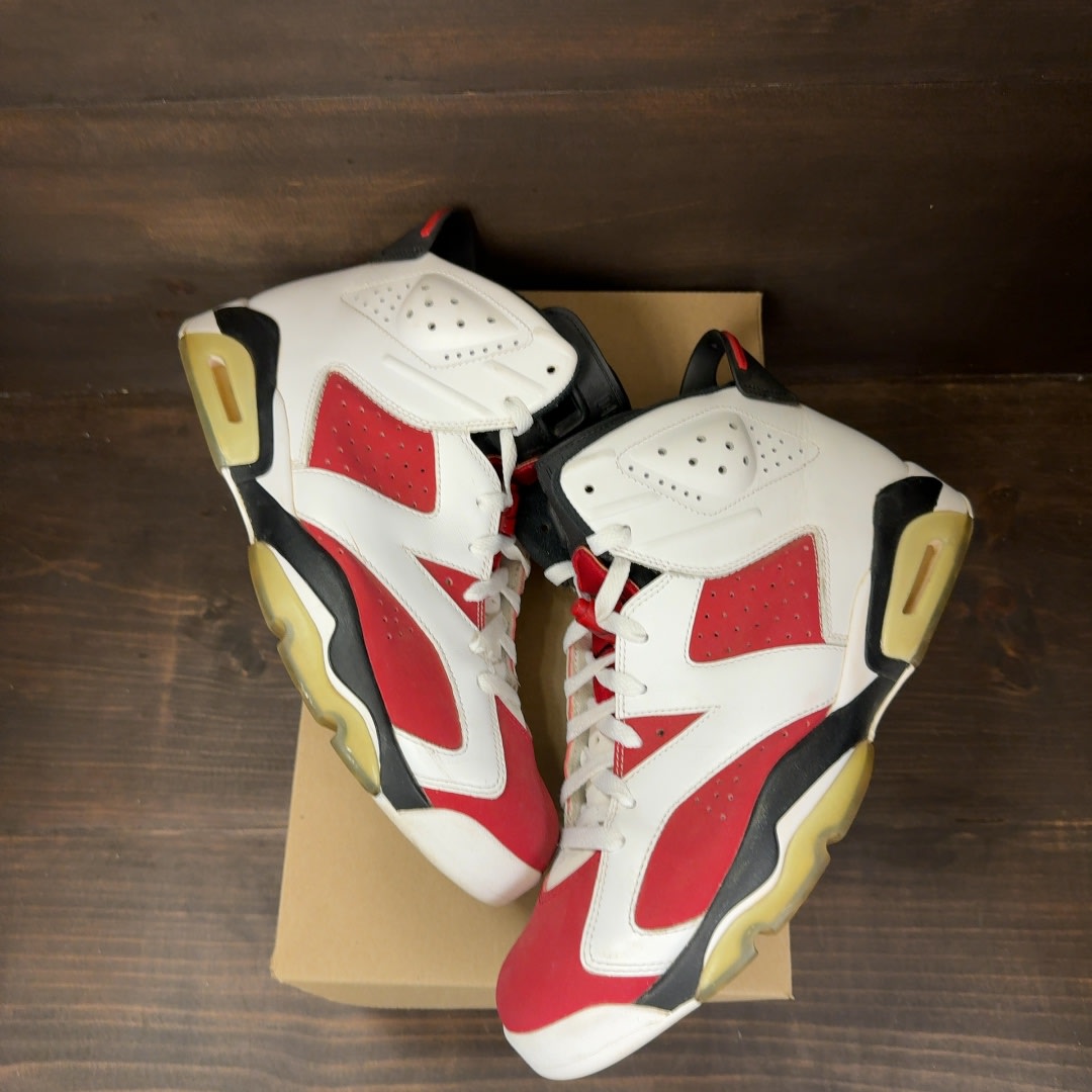 Jordan 6 Retro Carmine (2014) Size 11 (Pre-Owned) - Image 2