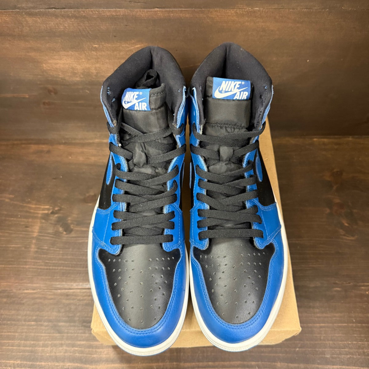 Jordan 1 Retro High OG Dark Marina Blue Size 13 (Pre-Owned) - Image 3