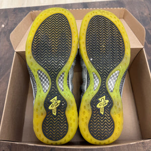 Nike Air Foamposite One Silver Volt Camo Size 13 (Pre-Owned) - Image 3