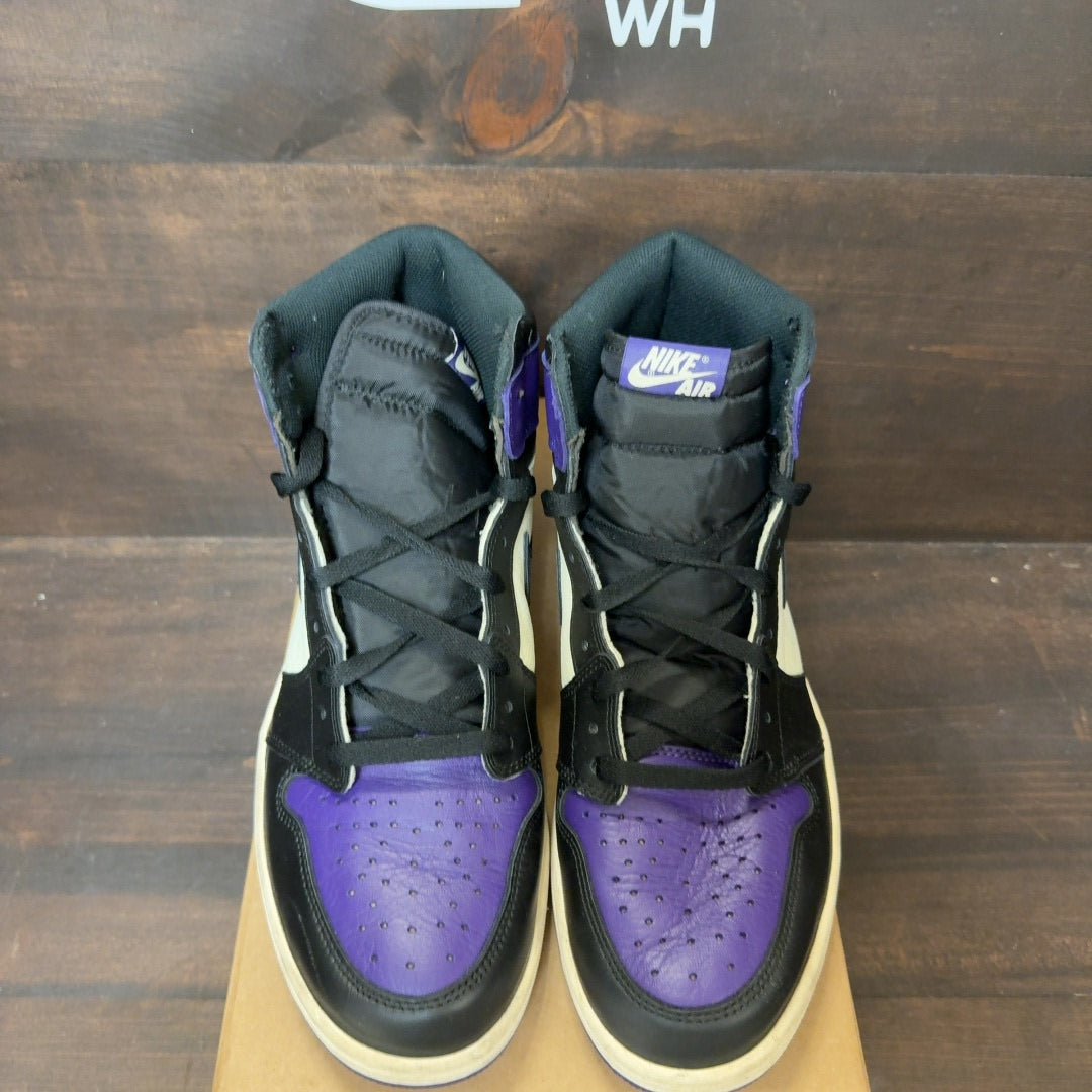 Jordan 1 Retro High Court Purple Size 12 (Pre-Owned) - Image 3