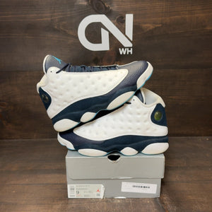 Jordan 13 Retro Obsidian Powder Blue White - Image 1