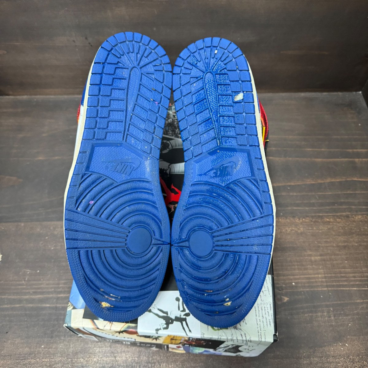 Jordan 1 Retro High Union Los Angeles Storm Blue - Image 6