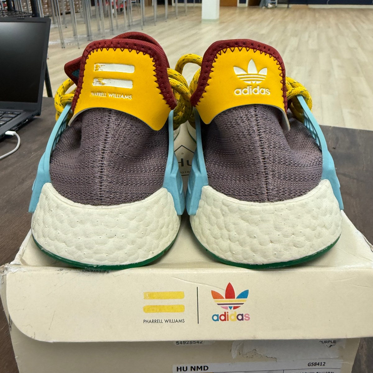 adidas NMD Hu Pharrell Extra Eye Grey - Image 4