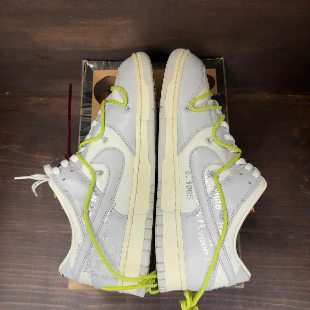 Nike Dunk Low Off-White Lot 8 - Image 6