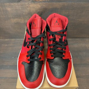 Jordan 1 Mid Reverse Bred (2021) Size 11 (Pre-Owned) - Image 3