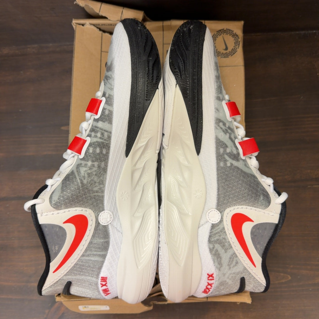 Nike Kyrie 8 White University Red - Image 5