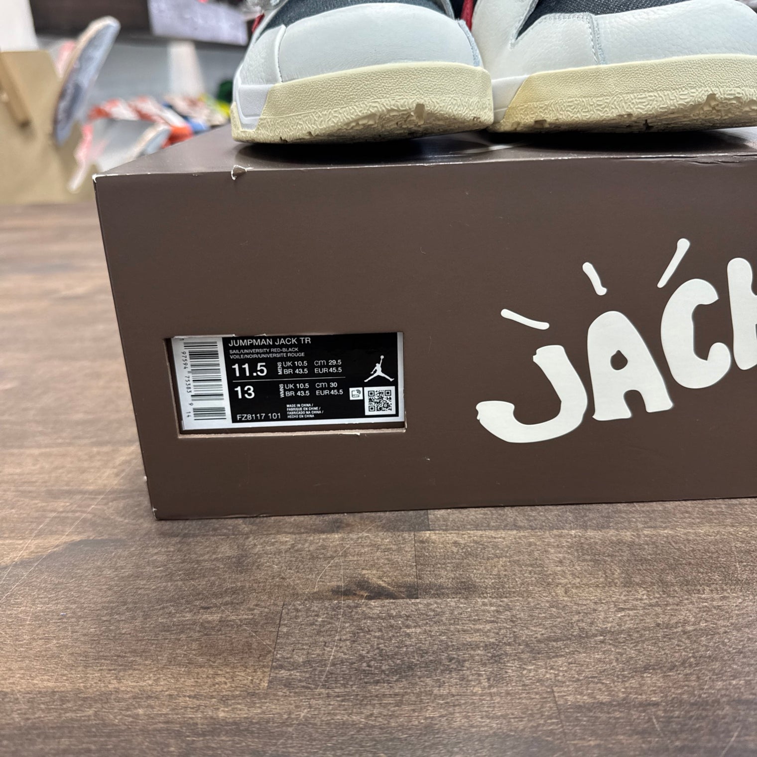 University Red Jumpman Jack Travis Scott (Lightly Worn)