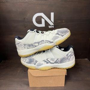 Jordan 11 Retro Low Snake Light Bone Size 15 (Pre-Owned) - Image 1