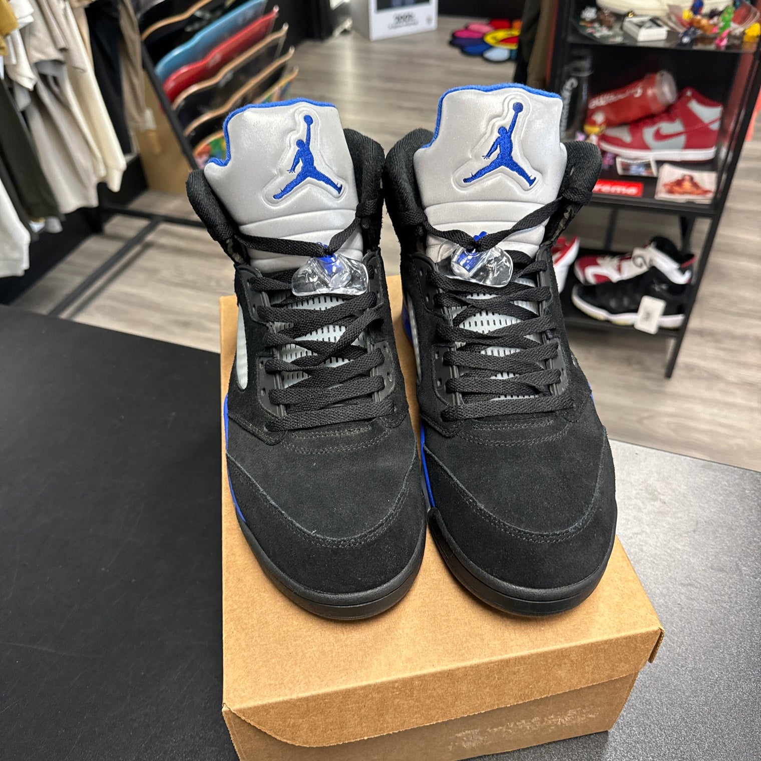 Racer Blue Jordan 5 (USED, No Box)