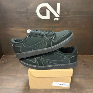 Jordan 1 Retro Low OG SP Travis Scott Black Phantom Size 13 (Pre-Owned) - Image 1