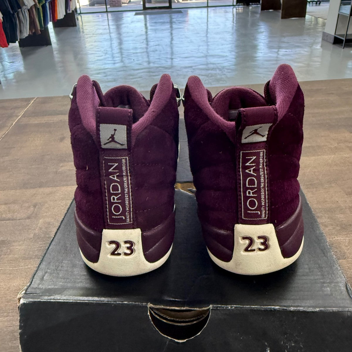 Jordan 12 Retro Bordeaux (GS) - Image 4