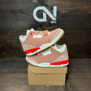 Jordan 3 Retro Rust Pink (Women's) Size 7.5W (Pre-Owned) - Image 1