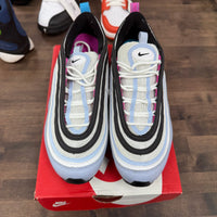 Nike Air Max 97 Blue Whisper Opti Yellow (GS) (USED)