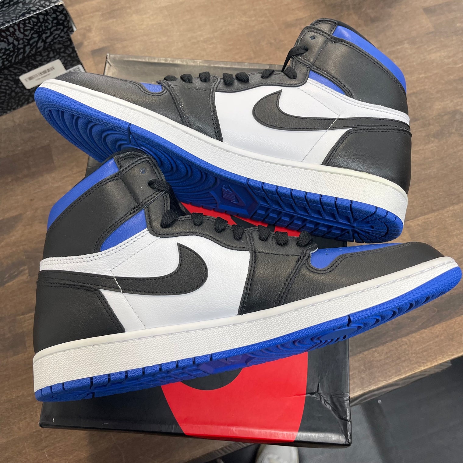 Royal Toe Jordan 1 High (USED)