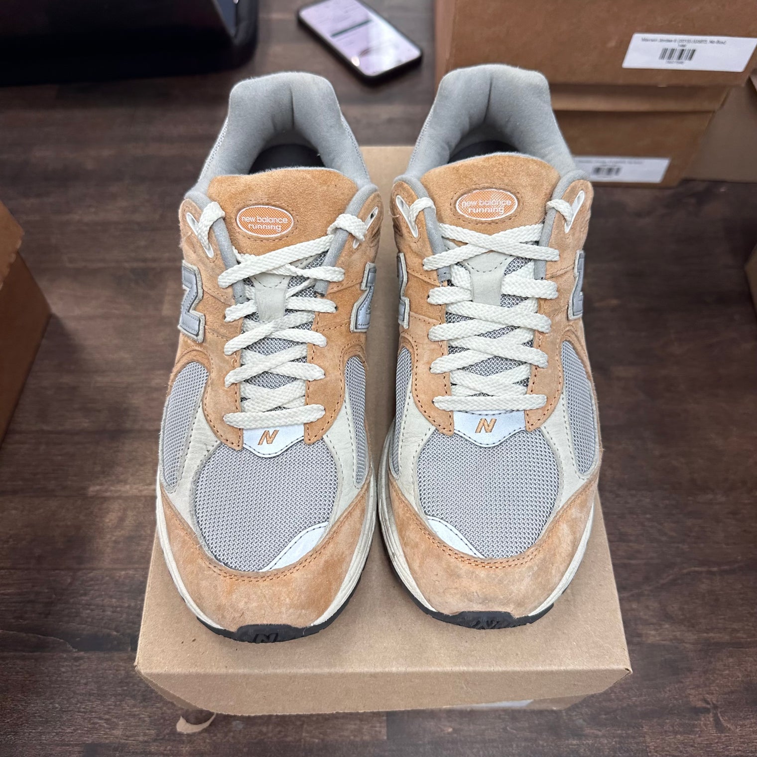 Sweet Caramel New Balance 2002R (USED, No Box)