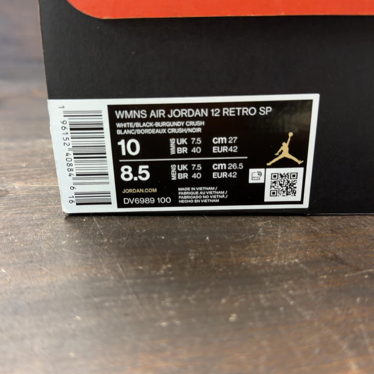 Jordan 12 Retro SP A Ma Maniére White (Women's) - Image 7