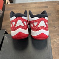 White Gym Red Jordan 11 Low IE (USED)