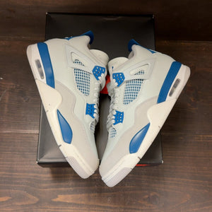 Jordan 4 Retro Military Blue (2024) Size 9.5 (Pre-Owned) - back