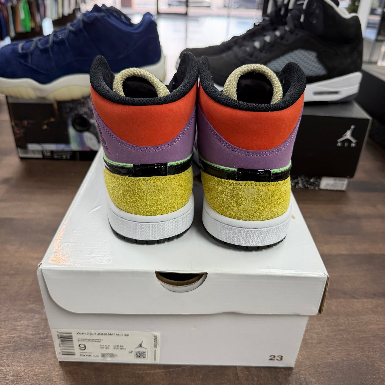 Multi Color Jordan 1 Mid SE (USED)
