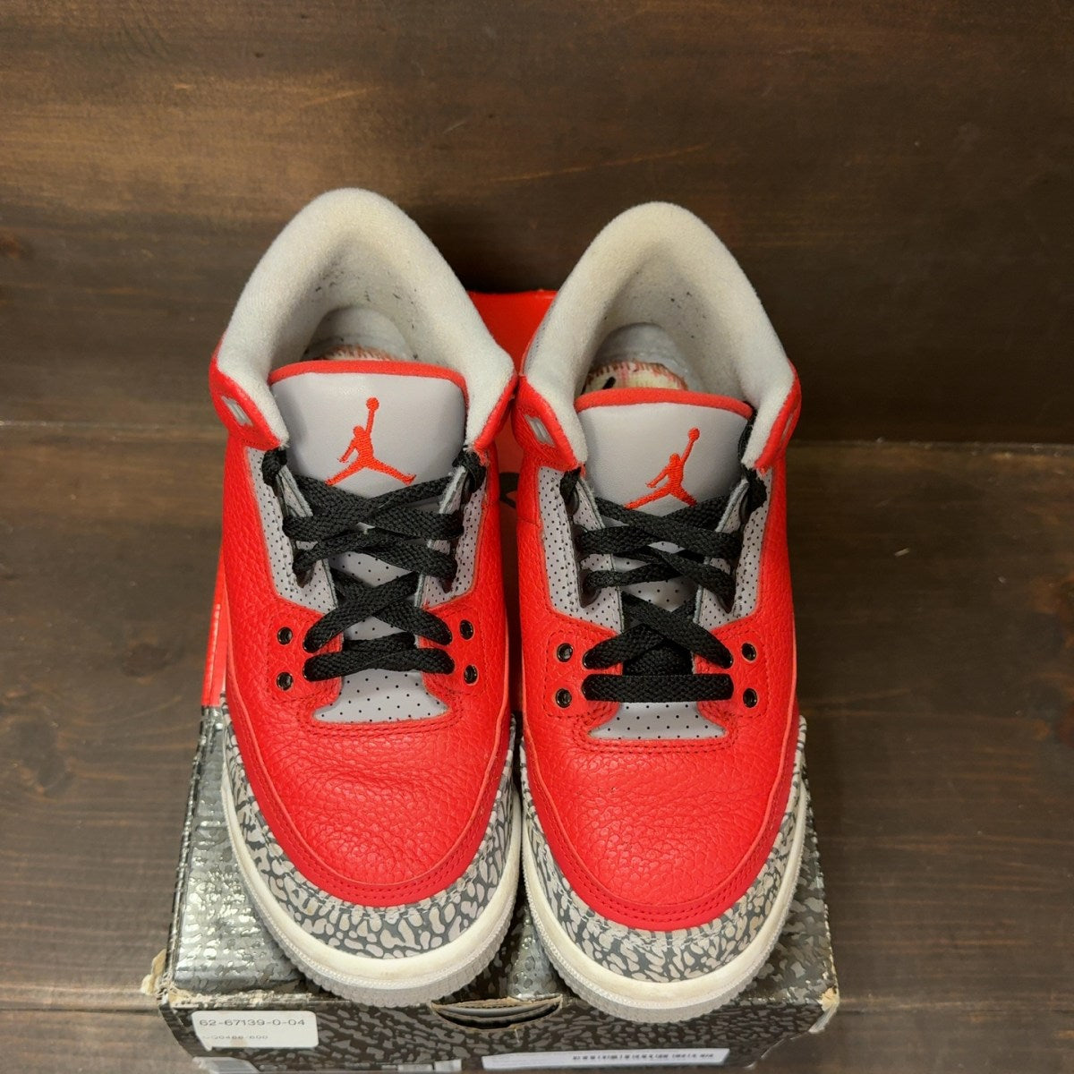 Jordan 3 Retro SE Fire Red (GS) Size 5.5Y (Pre-Owned) - tag