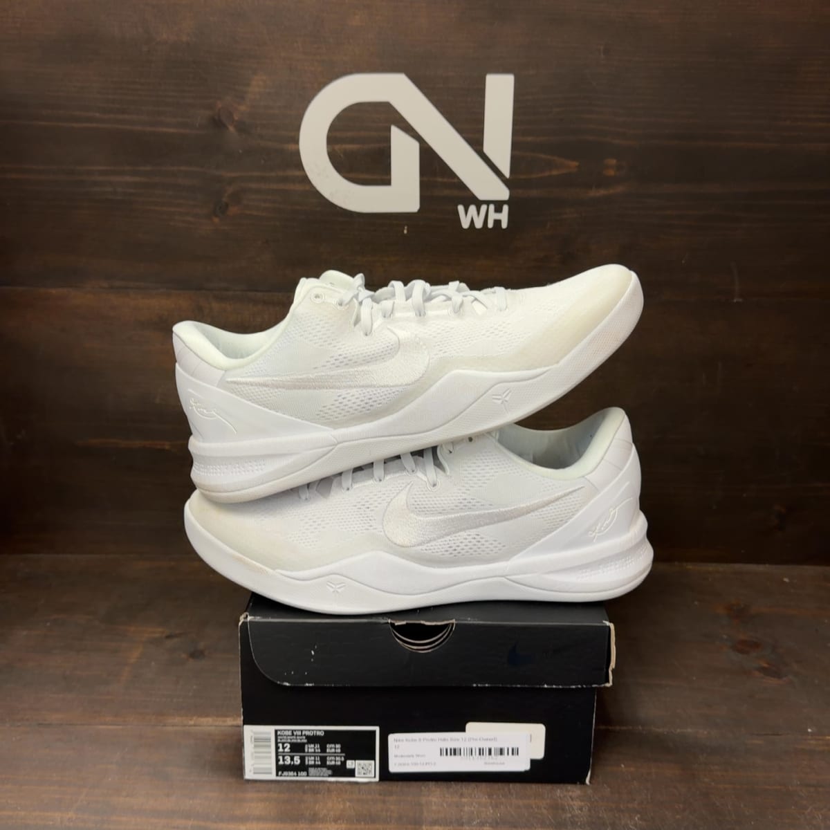 Nike Kobe 8 Protro Halo Size 12 (Pre-Owned) - front