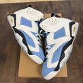 Jordan 6 Retro UNC White Size 10.5 (Pre-Owned) - Image 1