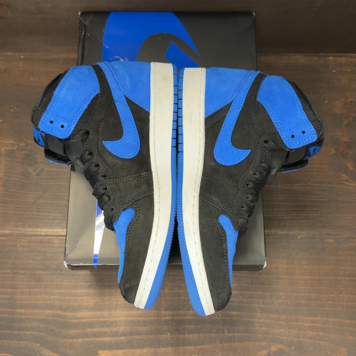 Jordan 1 Retro High OG Royal Reimagined (GS) Size 7Y (Pre-Owned) - aux