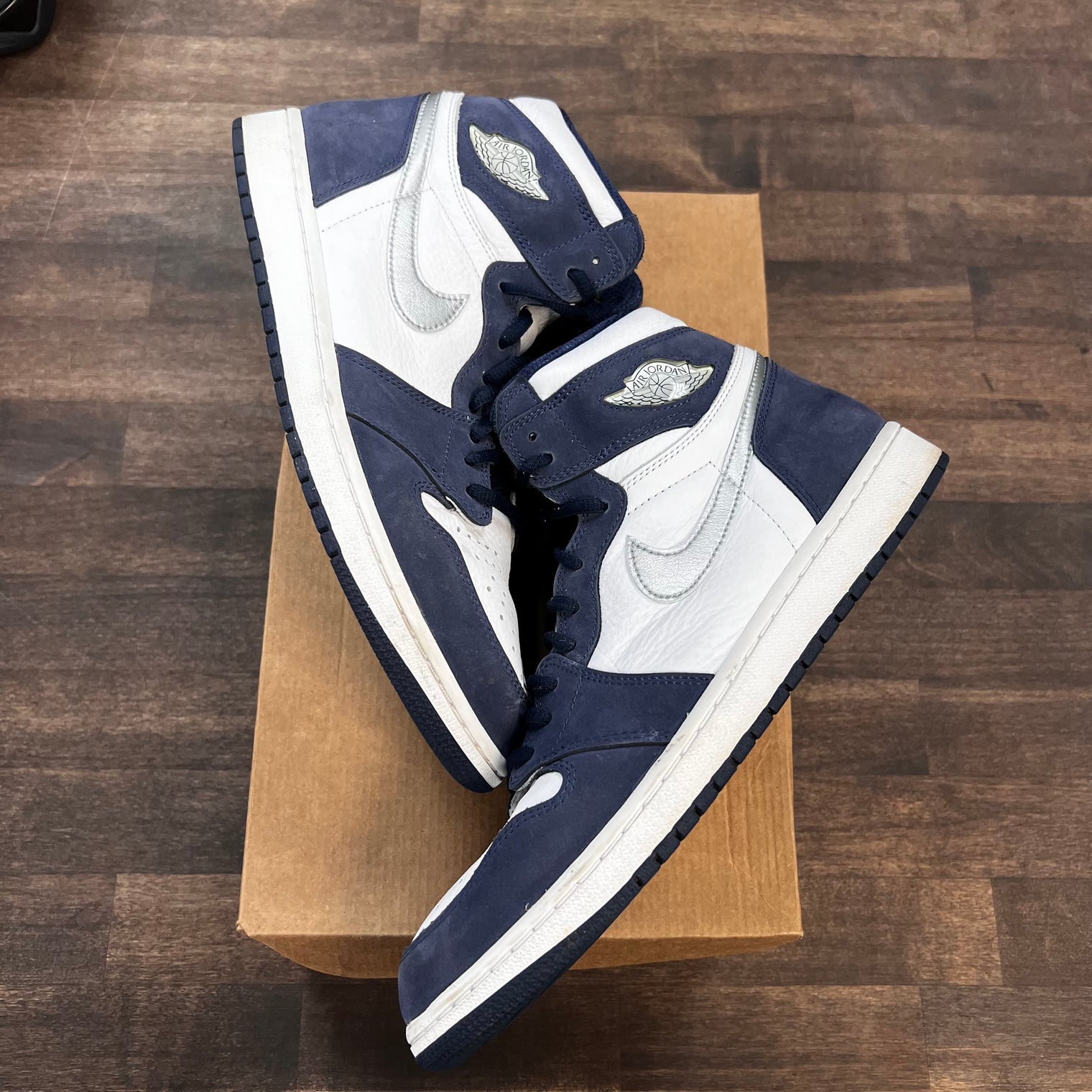 Navy COJP Jordan 1 High (USED, No Box)