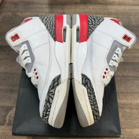 Fire Red Jordan 3 Retro (GS) (USED)