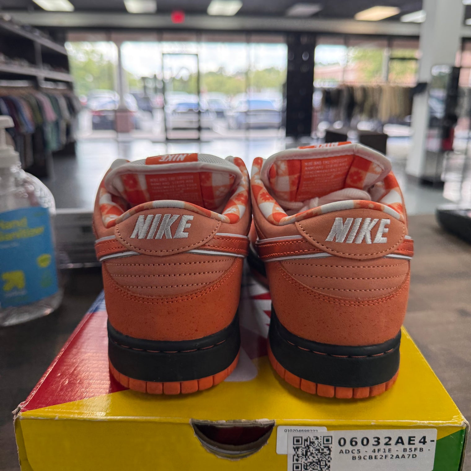 Concepts Orange Lobster SB Dunk Low (USED)
